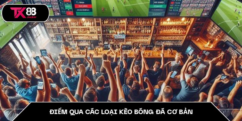 Điểm qua các loại kèo bóng đá cơ bản