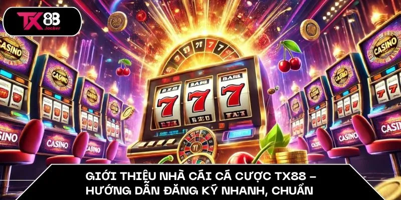 Giới thiệu nhà cái cá cược TX88 - Hướng dẫn đăng ký nhanh, chuẩn 
