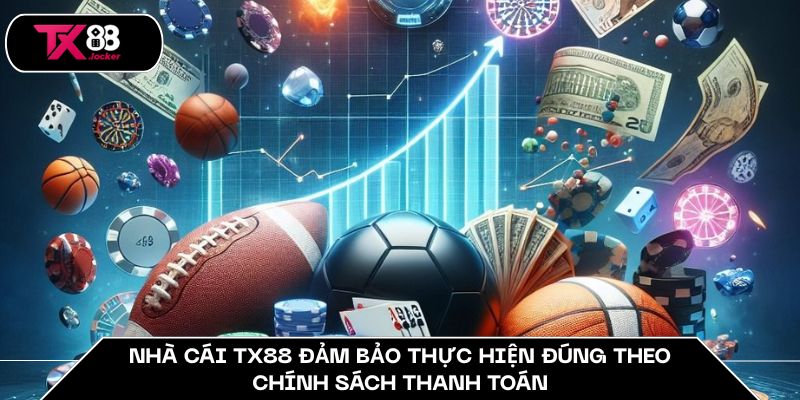 Nhà cái TX88 đảm bảo thực hiện đúng theo chính sách thanh toán